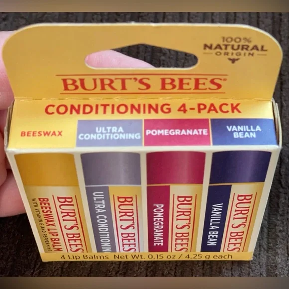 Burt’s Bees Lip Balms — Conditioning 4 Pack Set - Picture 6 of 16
